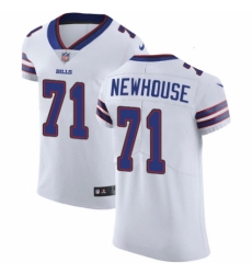 Men's Nike Buffalo Bills #71 Marshall Newhouse White Vapor Untouchable Elite Player NFL Jersey