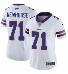 Women's Nike Buffalo Bills #71 Marshall Newhouse White Vapor Untouchable Limited Player NFL Jersey