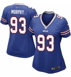 Women's Nike Buffalo Bills #93 Trent Murphy Game Royal Blue Team Color NFL Jersey