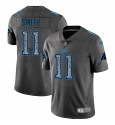 Youth Nike Carolina Panthers #11 Torrey Smith Gray Static Vapor Untouchable Limited NFL Jersey