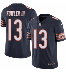 Youth Nike Chicago Bears #13 Bennie Fowler III Navy Blue Team Color Vapor Untouchable Limited Player NFL Jersey
