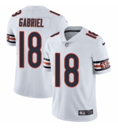 Youth Nike Chicago Bears #18 Taylor Gabriel White Vapor Untouchable Limited Player NFL Jersey