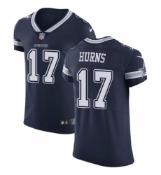 Men's Nike Dallas Cowboys #17 Allen Hurns Navy Blue Team Color Vapor Untouchable Elite Player NFL Jersey