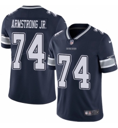 Men's Nike Dallas Cowboys #74 Dorance Armstrong Jr. Navy Blue Team Color Vapor Untouchable Limited Player NFL Jersey