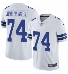 Youth Nike Dallas Cowboys #74 Dorance Armstrong Jr. White Vapor Untouchable Limited Player NFL Jersey