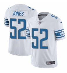 Men's Nike Detroit Lions #52 Christian Jones White Vapor Untouchable Limited Player NFL Jersey