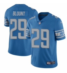 Men's Nike Detroit Lions #29 LeGarrette Blount Blue Team Color Vapor Untouchable Limited Player NFL Jersey