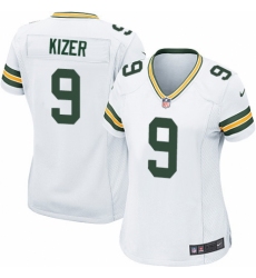 Women's Nike Green Bay Packers #9 DeShone Kizer Game White NFL Jersey