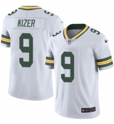 Youth Nike Green Bay Packers #9 DeShone Kizer White Vapor Untouchable Elite Player NFL Jersey