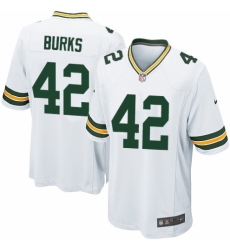 Women's Nike Green Bay Packers #42 Oren Burks Green Team Color Vapor Untouchable Limited Player NFL Jersey