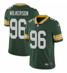 Youth Nike Green Bay Packers #96 Muhammad Wilkerson Green Team Color Vapor Untouchable Limited Player NFL Jersey