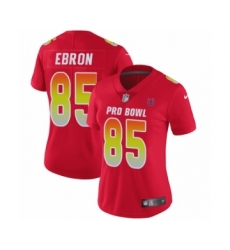 Women's Nike Indianapolis Colts #85 Eric Ebron Limited Red AFC 2019 Pro Bowl NFL Jersey