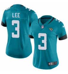 Women's Nike Jacksonville Jaguars #3 Tanner Lee Black Alternate Vapor Untouchable Limited Player NFL Jersey