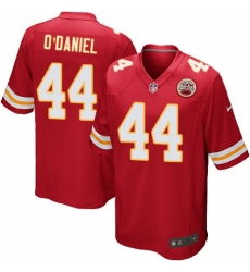 Men's Nike Kansas City Chiefs #44 Dorian O'Daniel Game Red Team Color NFL Jersey