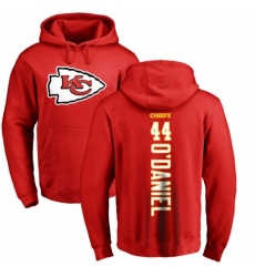 NFL Nike Kansas City Chiefs #44 Dorian O'Daniel Red Backer Pullover Hoodie