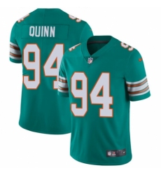 Men's Nike Miami Dolphins #94 Robert Quinn Aqua Green Alternate Vapor Untouchable Limited Player NFL Jersey
