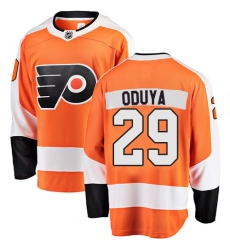 Men's Philadelphia Flyers #29 Johnny Oduya Fanatics Branded Orange Home Breakaway NHL Jersey