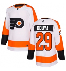 Youth Adidas Philadelphia Flyers #29 Johnny Oduya Authentic White Away NHL Jersey