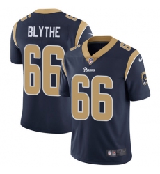Youth Nike Los Angeles Rams #66 Austin Blythe Royal Blue Alternate Vapor Untouchable Limited Player NFL Jerseyy