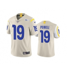 Men's Los Angeles Rams #19 Brandon Powell Cream Vapor Untouchable Limited Stitched Football Jersey