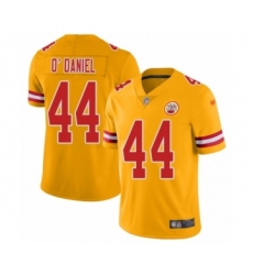 Youth Kansas City Chiefs #44 Dorian O'Daniel Limited Gold Inverted Legend Football Jersey