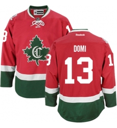 Women's Reebok Montreal Canadiens #13 Max Domi Authentic Red New CD NHL Jersey