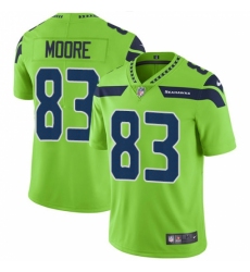 Youth Nike Seattle Seahawks #83 David Moore Limited Green Rush Vapor Untouchable NFL Jersey