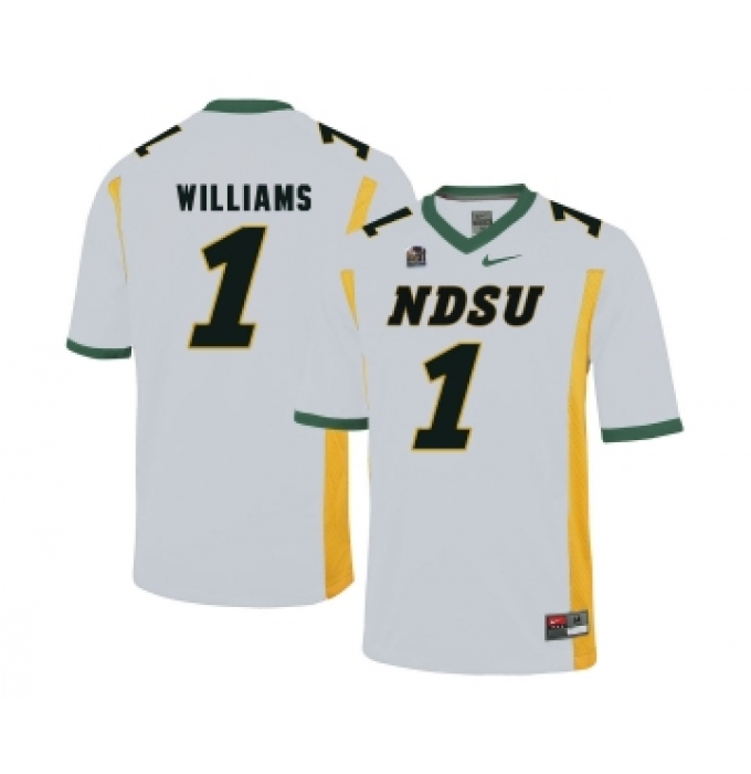 North Dakota State Bison 4 Dimitri Williams Green College Football Jersey