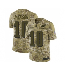 Youth Philadelphia Eagles #10 DeSean Jackson Limited Camo 2018 Salute to Service Football Jersey