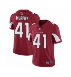 Men's Arizona Cardinals #41 Byron Murphy Red Team Color Vapor Untouchable Limited Player Football Jersey
