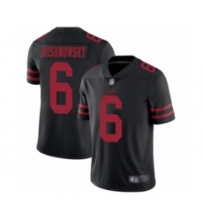 Youth San Francisco 49ers #6 Mitch Wishnowsky Black Vapor Untouchable Limited Player Football Jersey