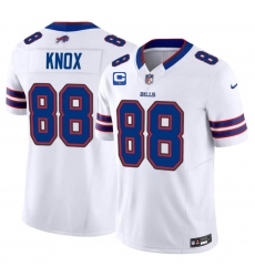 Men's Buffalo Bills #88 Dawson Knox White 2026 F.U.S.E. With 1-Star C Vapor Untouchable Limited Football Stitched Jersey