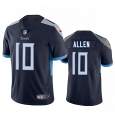 Men's Tennessee Titans #10 Brandon Allen Navy 2025 Vapor Untouchable Football Stitched Jersey