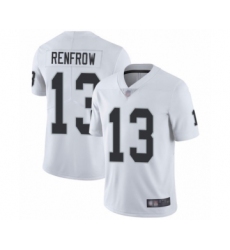 Youth Oakland Raiders #13 Hunter Renfrow White Vapor Untouchable Limited Player Football Jersey