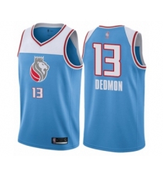 Women's Sacramento Kings #13 Dewayne Dedmon Swingman Blue Basketball Jersey - City Edition