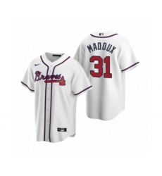 Women Atlanta Braves #40 Mike Soroka Nike Gray 2020 Replica Road Jersey