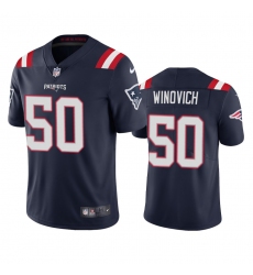 Nike New England Patriots #50 Chase Winovich Men's Navy 2020 Vapor Limited Jersey
