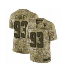 Youth Atlanta Falcons #93 Allen Bailey Limited Camo 2018 Salute to Service Football Jersey