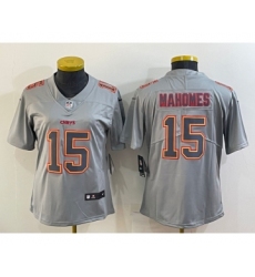 Women's Kansas City Chiefs #15 Patrick Mahomes Atmosphere Fashion Stitched Jersey