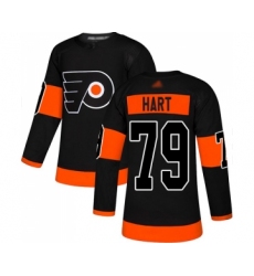 Men's Philadelphia Flyers #79 Carter Hart Authentic Camo Veterans Day Practice Hockey Jersey