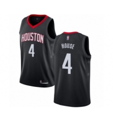 Women's Houston Rockets #4 Danuel House Swingman Black Basketball Jersey Statement Edition