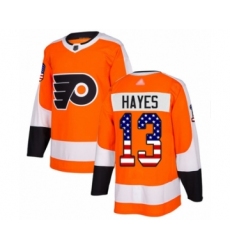 Youth Philadelphia Flyers #13 Kevin Hayes Authentic Purple Fights Cancer Practice Hockey Jersey