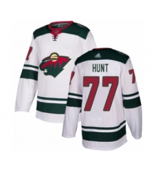 Youth Minnesota Wild #38 Ryan Hartman Authentic Green Salute to Service Hockey Jersey