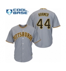 Youth Pittsburgh Pirates #44 Kevin Kramer Authentic Grey Road Cool Base Baseball Player Jersey