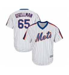 Youth New York Mets #65 Robert Gsellman Authentic White Alternate Cool Base Baseball Player Jersey