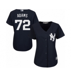 Women's New York Yankees #73 Mike King Authentic Grey Road Baseball Player Jersey