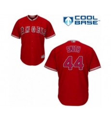 Youth Los Angeles Angels of Anaheim #44 Kevan Smith Authentic Red Alternate Cool Base Baseball Player Jersey