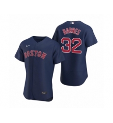 Men's Boston Red Sox #32 Matt Barnes Nike Navy Authentic 2020 Alternate Jersey