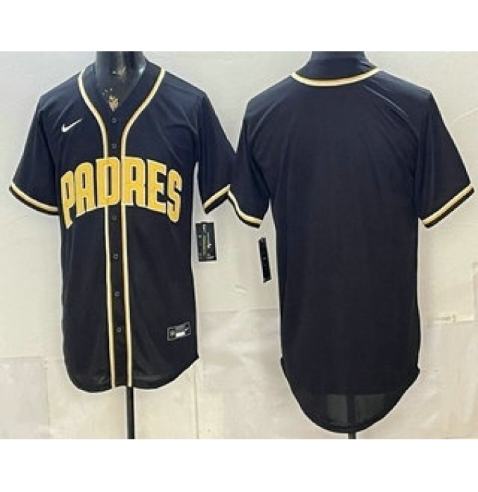 Men's San Diego Padres Blank 2026 Black Fashion Cool Base Jersey