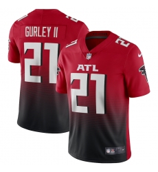 Men's Atlanta Falcons #21 Todd Gurley II Nike Red 2nd Alternate Vapor Limited Jersey